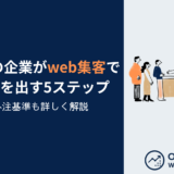 大館の企業がweb集客で成果を出す5ステップと外注基準を詳しく解説